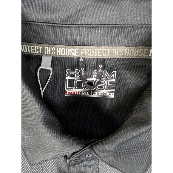 Maryland Terrapins | Under Armour | Black | Men's Polo Shirt | Size S‎ - Picture 7 of 9